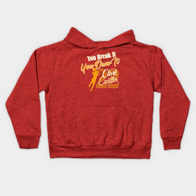 Caitlin Clark Kids Hoodie by Light Up Glow 